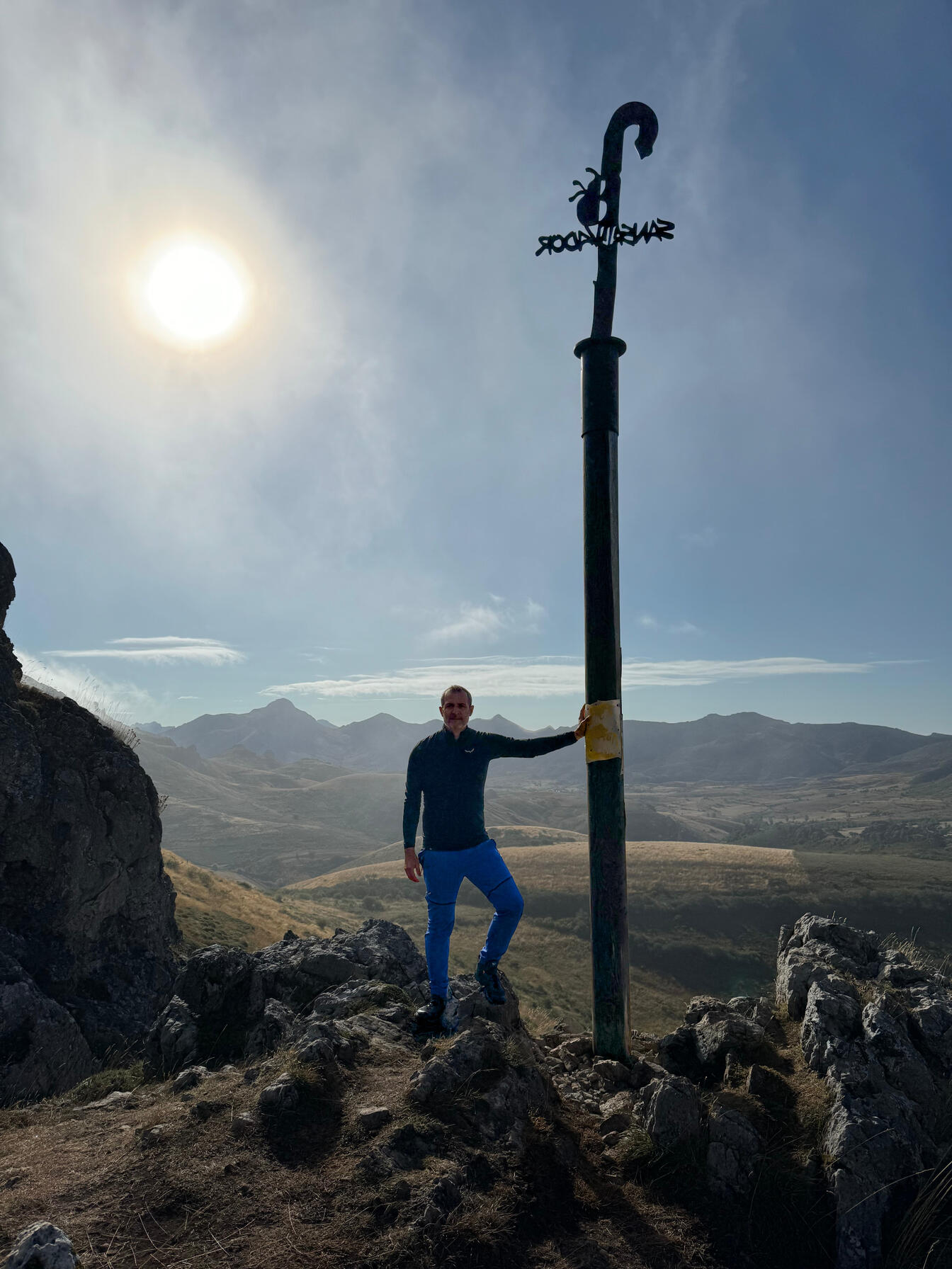 Luca Salvini on the mountains
